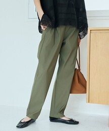【定番/秋カラー/ストレッチ性/撥水/UVカット】【シリーズ累計販売数20万本突破】イージービューティーテーパードパンツ（WEB限定サイズ）
