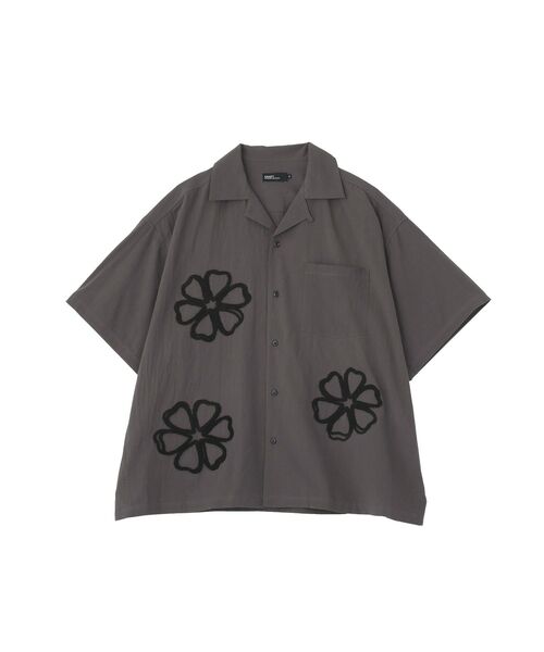 CRAFT STANDARD BOUTIQUE(クラフトスタンダードブティック)の「花柄オープンカラーシャツ(シャツ/ブラウス・メンズ・チャコールグレー/アイボリー/ブラウン・M/L)」の11枚目の写真