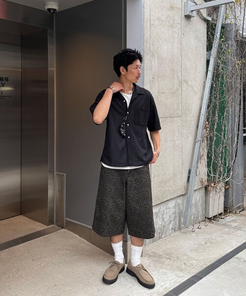 CIAOPANIC(チャオパニック)の「レオパードハーフパンツ(その他パンツ・メンズ・ブラウン/ブラック・LARGE/MEDIUM)」の12枚目の写真