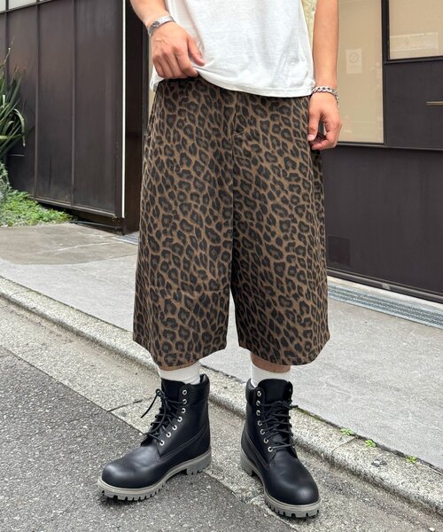 CIAOPANIC(チャオパニック)の「レオパードハーフパンツ(その他パンツ・メンズ・ブラウン/ブラック・LARGE/MEDIUM)」の9枚目の写真