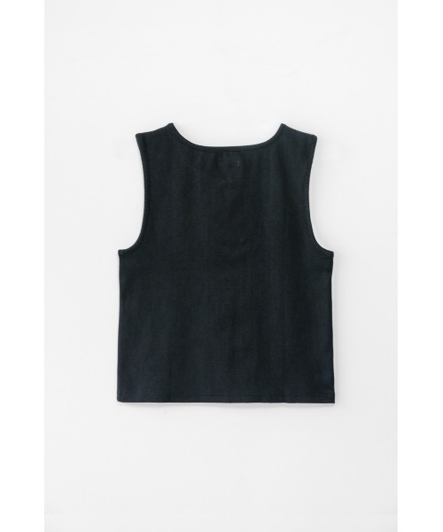 YOOU(ユー)の「DOCKIONG TANKTOP(Tシャツ/カットソー・レディース・ブラック/ベージュ・FREE)」の6枚目の写真