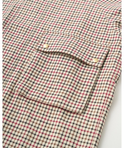Traditional Weatherwear（トラディショナルウェザーウェア）の「ELGIN（ステンカラーコート・レディース・レッド系その他/ブラック系その他・32）」の12枚目の写真