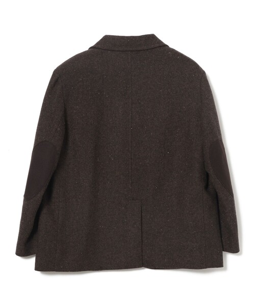 BEAMS BOY(ビームスボーイ)の「ツイード 3ボタン ビッグジャケット(テーラードジャケット・レディース・ブラウン/ネイビー・1/0)」の12枚目の写真