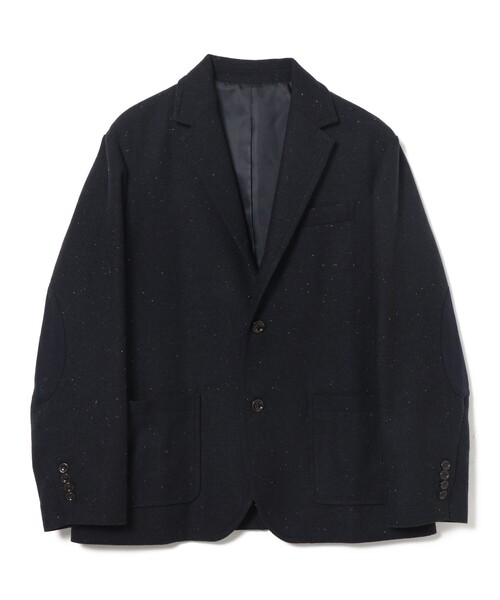 BEAMS BOY(ビームスボーイ)の「ツイード 3ボタン ビッグジャケット(テーラードジャケット・レディース・ブラウン/ネイビー・1/0)」の16枚目の写真
