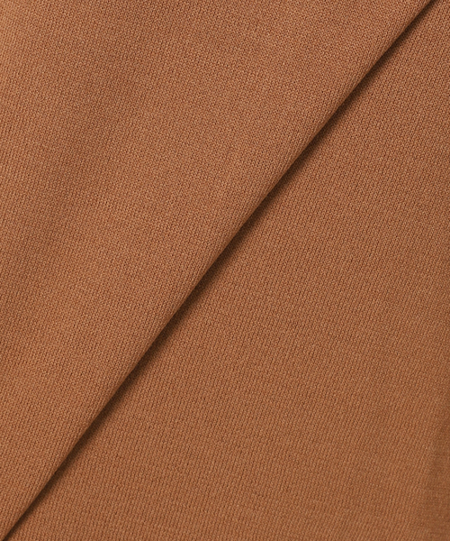 journal standard L'essage(ジャーナルスタンダードレサージュ)の「《接触冷感/ 手洗い可能》クールタッチVネックプルオーバー(ニット/セーター・レディース・ブラック系その他/ブラック/キャメル・FREE)」の6枚目の写真
