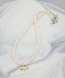 WANT SLIP（ウォント スリップ）の「Cross Planet Pearl Necklace（ネックレス）」