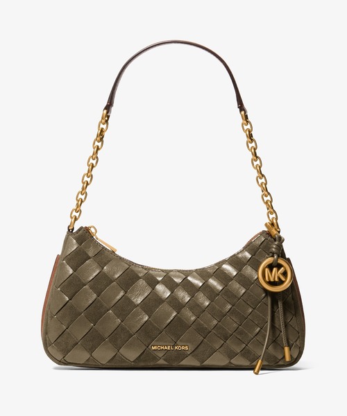 MICHAEL KORS(マイケルコース)の「NOLITA チェーン ポシェット ミディアム(ショルダーバッグ・レディース・グリーン系・FREE)」の1枚目の写真