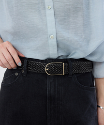 JAMIRAY（ジャミレイ）の「JAMIRAY/ジャミレイ LEATHER MESH BELT ベルト 254-270801（ベルト）」