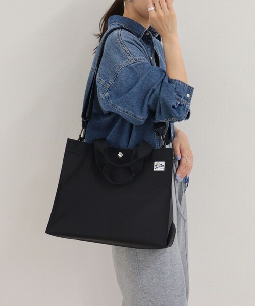 Drifter（ドリフター）の「【Drifter/ドリフター】FAIRPORT TOTE（トートバッグ・レディース・ブラウン系その他/ブラウン/ブラック・FREE）」の12枚目の写真