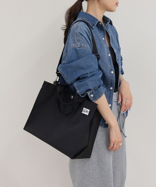 Drifter（ドリフター）の「【Drifter/ドリフター】FAIRPORT TOTE（トートバッグ・レディース・ブラウン系その他/ブラウン/ブラック・FREE）」の13枚目の写真
