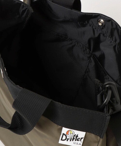 Drifter（ドリフター）の「【Drifter/ドリフター】FAIRPORT TOTE（トートバッグ・レディース・ブラウン系その他/ブラウン/ブラック・FREE）」の18枚目の写真