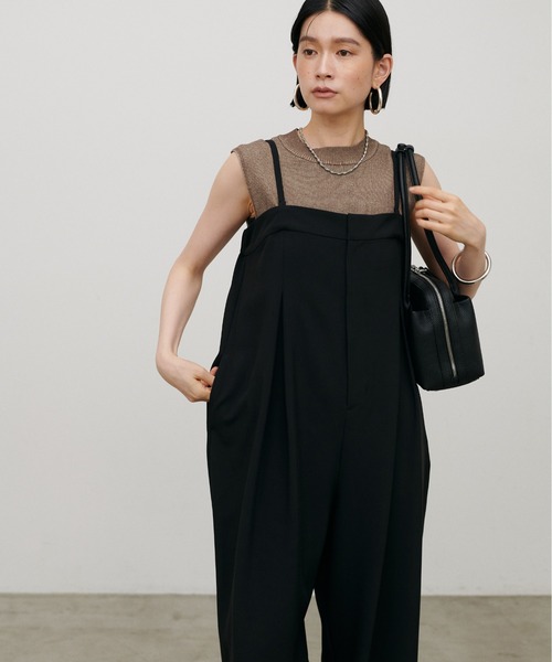LARUTA(ラルータ)の「【LARUTA】メランジノースリニット(ニット/セーター・レディース・グレー/ブラック/ブラウン/アイボリー・FREE)」の18枚目の写真