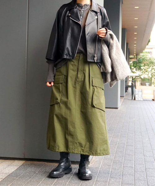 JOURNAL STANDARD LUXE(ジャーナルスタンダード ラックス)の「レザー ショートライダースジャケット(ライダースジャケット・レディース・ブラック・FREE)」の7枚目の写真
