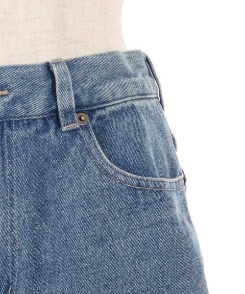 myu:loret(ミュウロレット)の「フリルレースショートパンツ(その他パンツ・レディース・ケミカルウォッシュ/キャメル・FREE)」の15枚目の写真