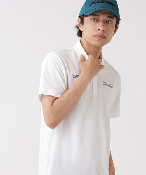 Jack Bunny!!(ジャックバニー)の「【Jack Bunny!!】HyperHeli×ドライメッシュ半袖ポロシャツ(ポロシャツ・メンズ・ブラウン/イエロー/ホワイト/ネイビー・LARGE/MEDIUM/X-LARGE/XX-LARGE)」の2枚目の写真