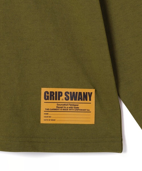 GRIP SWANY(グリップスワニー)の「【GSMCT-230】 FOOT BALL L/S TEE(Tシャツ/カットソー・メンズ・ホワイト/ブラック/オリーブ・S/M/L/XL/XXL)」の10枚目の写真