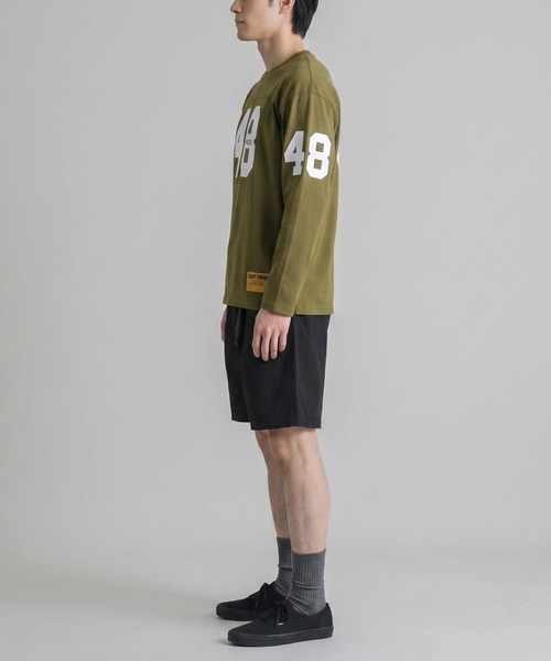 GRIP SWANY(グリップスワニー)の「【GSMCT-230】 FOOT BALL L/S TEE(Tシャツ/カットソー・メンズ・ホワイト/ブラック/オリーブ・S/M/L/XL/XXL)」の14枚目の写真