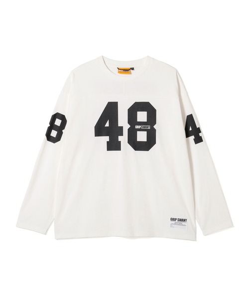 GRIP SWANY(グリップスワニー)の「【GSMCT-230】 FOOT BALL L/S TEE(Tシャツ/カットソー・メンズ・ホワイト/ブラック/オリーブ・S/M/L/XL/XXL)」の15枚目の写真
