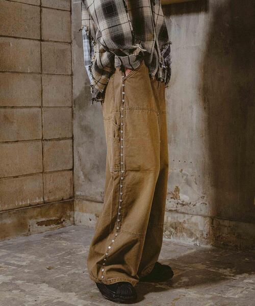 FR(13)NDS(フレンズ)の「FR(13)NDS/フレンズ/DUCK STUDS PANTS(その他パンツ・メンズ・ベージュ/ブラック・M/L)」の10枚目の写真