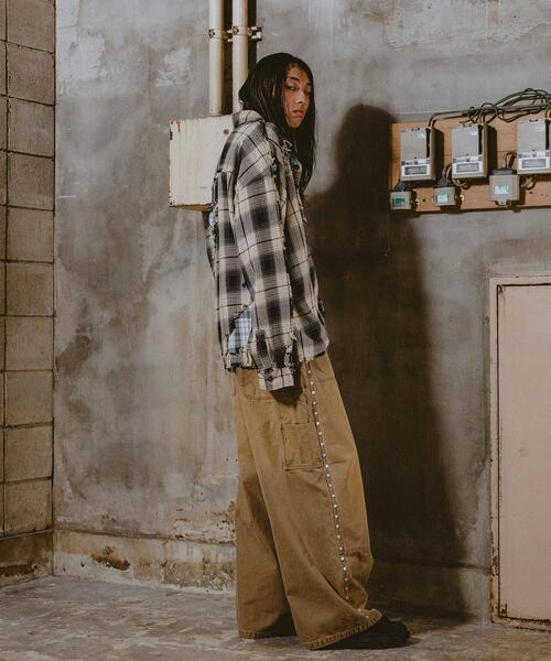 FR(13)NDS(フレンズ)の「FR(13)NDS/フレンズ/DUCK STUDS PANTS(その他パンツ・メンズ・ベージュ/ブラック・M/L)」の13枚目の写真