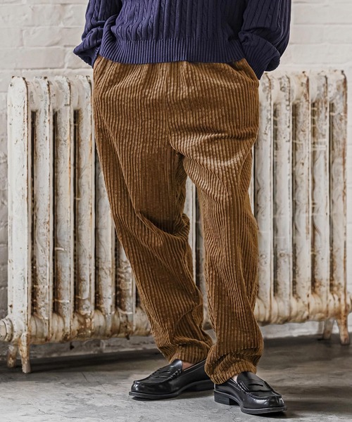 CAMBIO(カンビオ)の「mp15331- Wide Corduroy Balloon Pants コーデュロイバルーンパンツ(CAM26AW-023)(その他パンツ・メンズ・ブラック/ベージュ/ブラウン・S/M/L)」の3枚目の写真