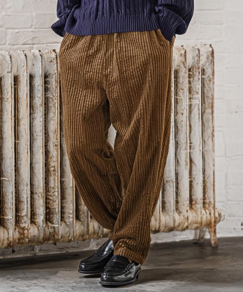 CAMBIO(カンビオ)の「mp15331- Wide Corduroy Balloon Pants コーデュロイバルーンパンツ(CAM26AW-023)(その他パンツ・メンズ・ブラック/ベージュ/ブラウン・S/M/L)」の6枚目の写真