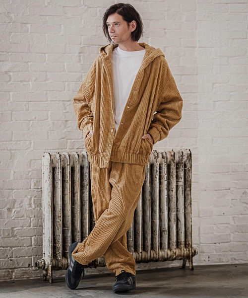 CAMBIO(カンビオ)の「mp15331- Wide Corduroy Balloon Pants コーデュロイバルーンパンツ(CAM26AW-023)(その他パンツ・メンズ・ブラック/ベージュ/ブラウン・S/M/L)」の13枚目の写真