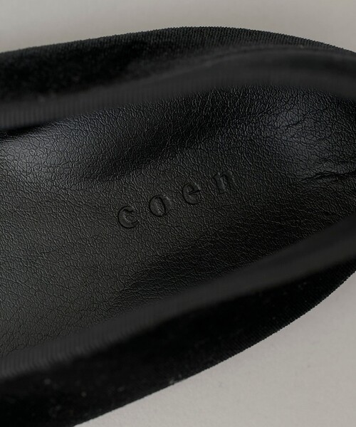 coen(コーエン)の「【2026秋冬モデル】やみつきバレエシューズ(WEB限定サイズあり)(バレエシューズ・レディース・ブラック/その他1/ダークブラウン・24.5cm/24cm/23.5cm/23cm/22.5cm/25cm)」の9枚目の写真