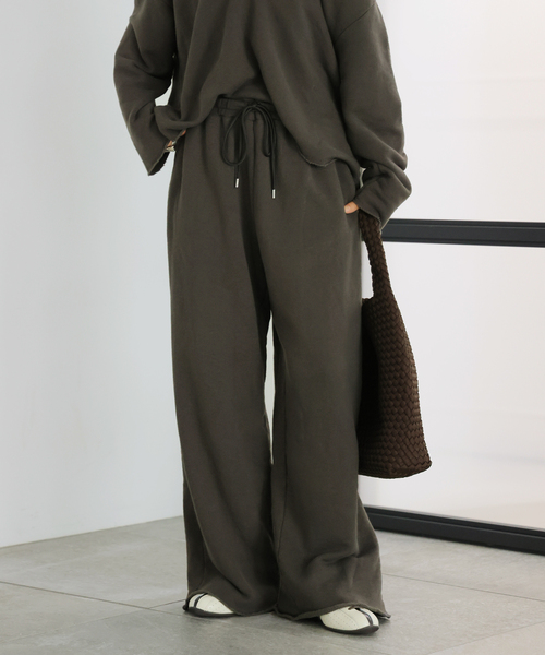 GREYCHORD(グレーコード)の「【GREYCHORD/グレーコード】 LILO(スウェットパンツ・レディース・チャコールグレー/ブラック系その他・1)」の7枚目の写真