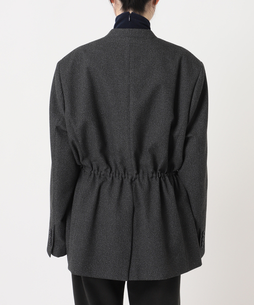 CITYSHOP(シティーショップ)の「TWEED 2WAY ジャケット(その他アウター・レディース・ブラウン/チャコールグレー・38/36)」の16枚目の写真