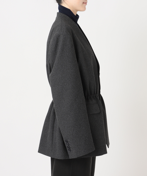 CITYSHOP(シティーショップ)の「TWEED 2WAY ジャケット(その他アウター・レディース・ブラウン/チャコールグレー・38/36)」の17枚目の写真