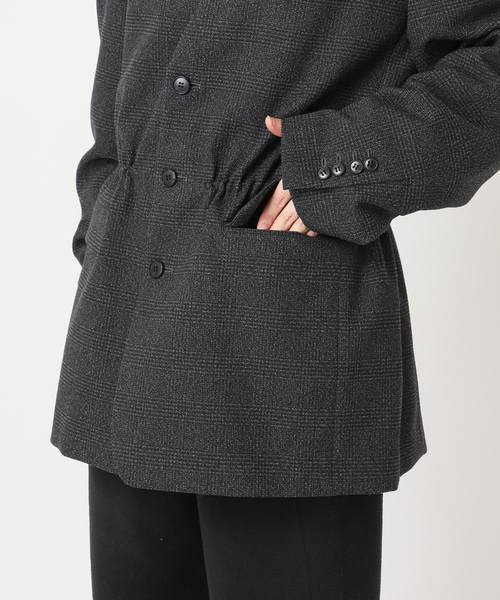 CITYSHOP(シティーショップ)の「TWEED 2WAY ジャケット(その他アウター・レディース・ブラウン/チャコールグレー・38/36)」の19枚目の写真