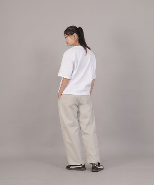 SAINTCREW(セントクルー)の「ポケットレスワークバンディングワイドパンツ EWW-385 オートミール(その他パンツ・レディース・その他・FREE)」の9枚目の写真