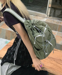 AIRY POCKET BACKPACK - KAKHI