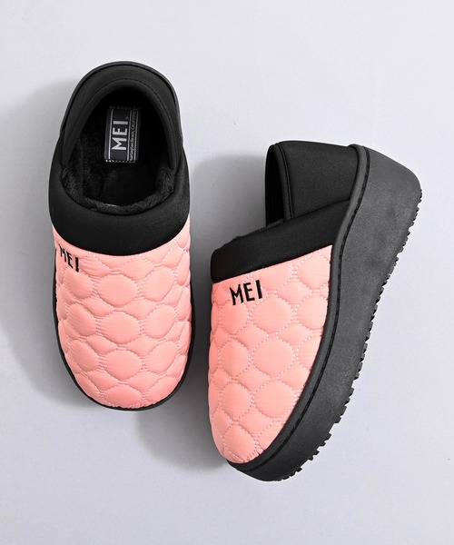MEI(メイ)の「MEI メイ PLATFORM QUILTING MOC SHOES 2WAY プラットフォーム 厚底 キルティング モックシューズ / Lady’s(スリッポン・レディース・ブラック/ブラウン/グレイッシュベージュ/ピンク・S/L/M)」の8枚目の写真