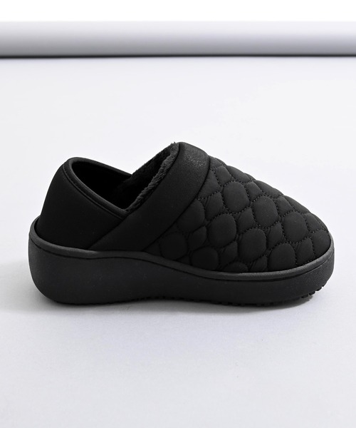 MEI(メイ)の「MEI メイ PLATFORM QUILTING MOC SHOES 2WAY プラットフォーム 厚底 キルティング モックシューズ / Lady’s(スリッポン・レディース・ブラック/ブラウン/グレイッシュベージュ/ピンク・S/L/M)」の12枚目の写真