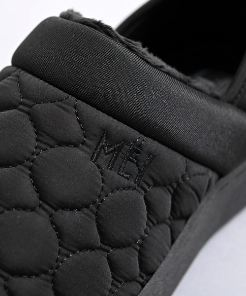 MEI(メイ)の「MEI メイ PLATFORM QUILTING MOC SHOES 2WAY プラットフォーム 厚底 キルティング モックシューズ / Lady’s(スリッポン・レディース・ブラック/ブラウン/グレイッシュベージュ/ピンク・S/L/M)」の14枚目の写真