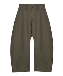 RIVET カーブワイドパンツ_MOCHA BEIGE