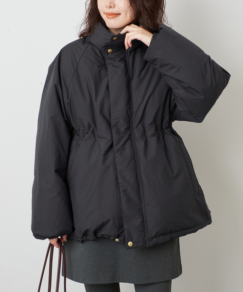 Traditional Weatherwear(トラディショナルウェザーウェア)の「TRADITIONAL WEATHERWEAR SLOBE別注 SOUTHFIELD DOWN(ダウンジャケット/コート・レディース・ベージュ系その他/ブラック・32/34)」の1枚目の写真