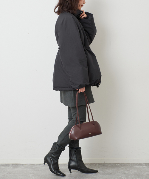 Traditional Weatherwear(トラディショナルウェザーウェア)の「TRADITIONAL WEATHERWEAR SLOBE別注 SOUTHFIELD DOWN(ダウンジャケット/コート・レディース・ベージュ系その他/ブラック・32/34)」の4枚目の写真