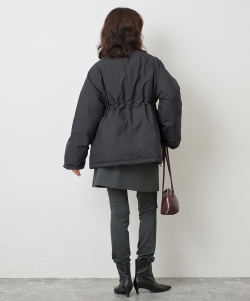 Traditional Weatherwear(トラディショナルウェザーウェア)の「TRADITIONAL WEATHERWEAR SLOBE別注 SOUTHFIELD DOWN(ダウンジャケット/コート・レディース・ベージュ系その他/ブラック・32/34)」の5枚目の写真