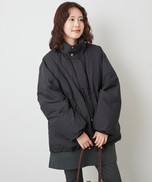 Traditional Weatherwear(トラディショナルウェザーウェア)の「TRADITIONAL WEATHERWEAR SLOBE別注 SOUTHFIELD DOWN(ダウンジャケット/コート・レディース・ベージュ系その他/ブラック・32/34)」の6枚目の写真