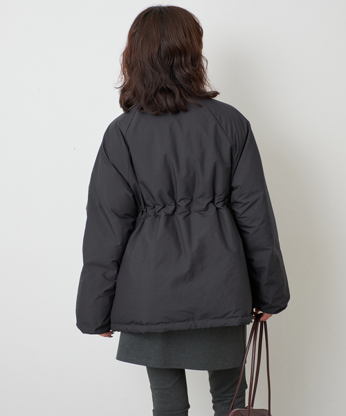 Traditional Weatherwear(トラディショナルウェザーウェア)の「TRADITIONAL WEATHERWEAR SLOBE別注 SOUTHFIELD DOWN(ダウンジャケット/コート・レディース・ベージュ系その他/ブラック・32/34)」の9枚目の写真