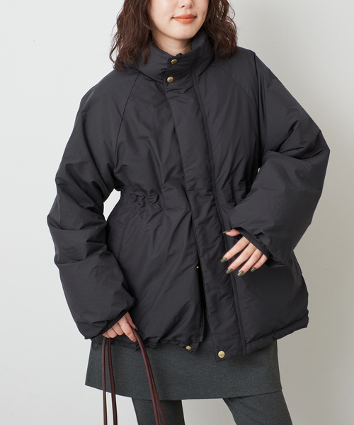 Traditional Weatherwear(トラディショナルウェザーウェア)の「TRADITIONAL WEATHERWEAR SLOBE別注 SOUTHFIELD DOWN(ダウンジャケット/コート・レディース・ベージュ系その他/ブラック・32/34)」の10枚目の写真