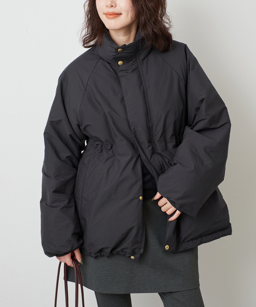 Traditional Weatherwear(トラディショナルウェザーウェア)の「TRADITIONAL WEATHERWEAR SLOBE別注 SOUTHFIELD DOWN(ダウンジャケット/コート・レディース・ベージュ系その他/ブラック・32/34)」の11枚目の写真