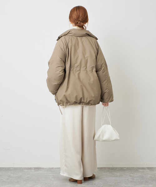 Traditional Weatherwear(トラディショナルウェザーウェア)の「TRADITIONAL WEATHERWEAR SLOBE別注 SOUTHFIELD DOWN(ダウンジャケット/コート・レディース・ベージュ系その他/ブラック・32/34)」の14枚目の写真