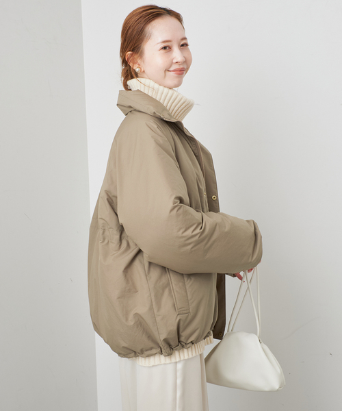 Traditional Weatherwear(トラディショナルウェザーウェア)の「TRADITIONAL WEATHERWEAR SLOBE別注 SOUTHFIELD DOWN(ダウンジャケット/コート・レディース・ベージュ系その他/ブラック・32/34)」の17枚目の写真