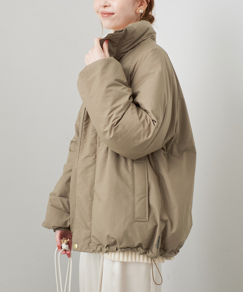 Traditional Weatherwear(トラディショナルウェザーウェア)の「TRADITIONAL WEATHERWEAR SLOBE別注 SOUTHFIELD DOWN(ダウンジャケット/コート・レディース・ベージュ系その他/ブラック・32/34)」の20枚目の写真