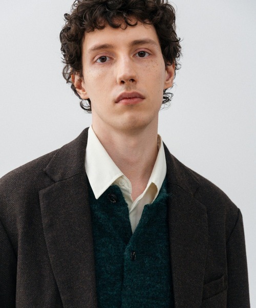 LURAKU(ルラク)の「【LURAKU】Wool Tailored Jacket / ウールテーラードジャケット|SETUP対応(テーラードジャケット・メンズ・ブラウン/ブラック・LARGE/MEDIUM/SMALL)」の11枚目の写真