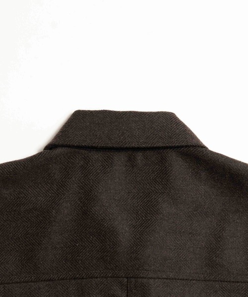 LURAKU(ルラク)の「【LURAKU】Wool Tailored Jacket / ウールテーラードジャケット|SETUP対応(テーラードジャケット・メンズ・ブラウン/ブラック・LARGE/MEDIUM/SMALL)」の17枚目の写真